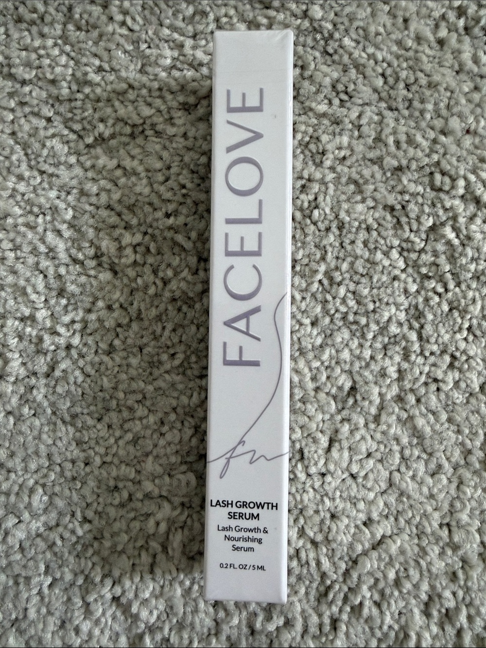 Facelove Cosmetics Lash Growth & Nourishing Serum (5 ML / 0.2 FL OZ).